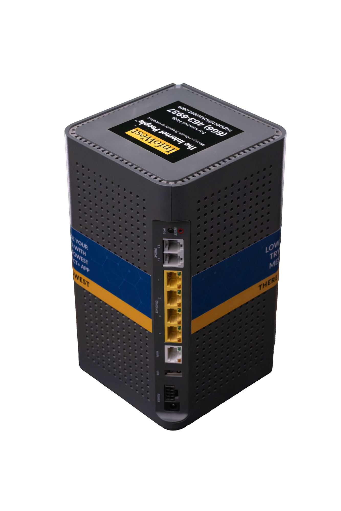 Managed Router Back